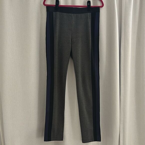 BCBGMAXAZRIA Grey Pants With Side Stripe - Picture 3 of 3
